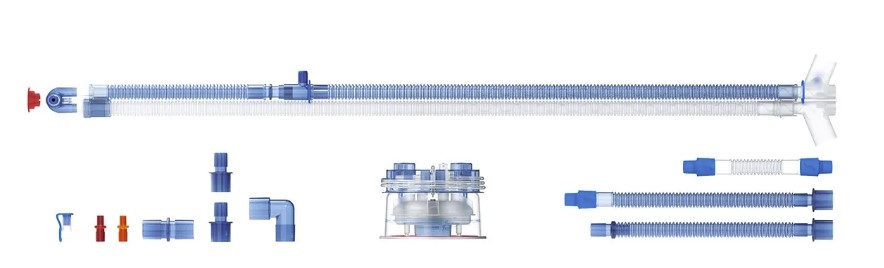 FLEXICARE NEONATAL , HEATED, HUMIDIFIER CHAMBER, PATIENT CIRCUIT(COMPATIBLE with SLE VENTILATOR)(038-33-201/S)